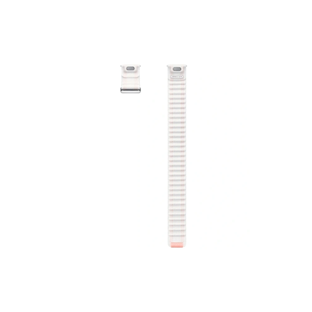 Wholesale Strap Samsung ET-SVL30SWEGEU Galaxy Watch7 / 6 / 5 / 4 20mm S/M Fabric Band pink-white/pink-white - SMG1175 - {ean13} - Hurt