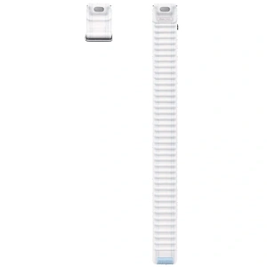 Wholesale Strap Samsung ET-SVL31LWEGEU Galaxy Watch7 / 6 / 5 / 4 22mm M/L Fabric Band white-blue/white-blue - SMG1176 - {ean13} - Hurt