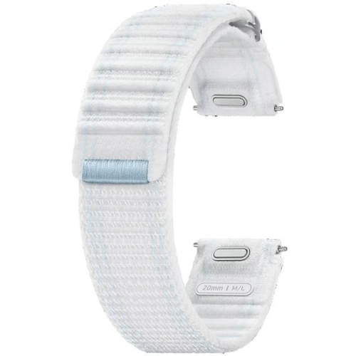 Pasek Samsung ET-SVL31LWEGEU Galaxy Watch7 / 6 / 5 / 4 22mm M/L Fabric Band biało-niebieski/white-blue - Galaxy Watch7 44mm - Samsung