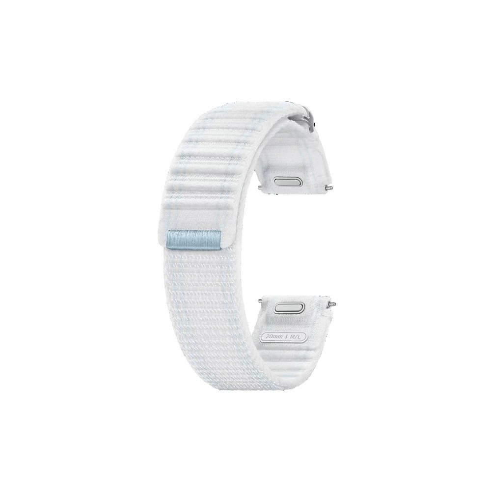 Hurtownia GSM - Pasek Samsung ET-SVL31LWEGEU Galaxy Watch7 / 6 / 5 / 4 22mm M/L Fabric Band biało-niebieski/white-blue - SMG1176 - {ean13} - Hurt