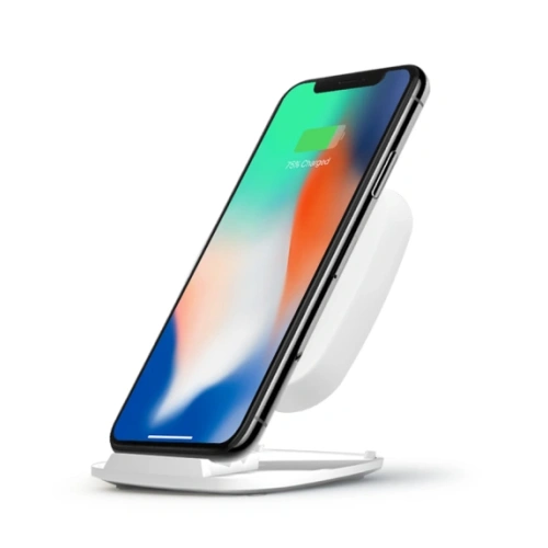 Ładowarka bezprzewodowa ZENS Fast Wireless Charger Stand 10W white - Indukcyjne (bezprzewodowe) - Zens