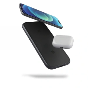 Hurtownia GSM - Bezdrátová nabíječka ZENS Dual Aluminium Wireless Charger 2x10W černá - ZENS31 - {ean13} - Hurt