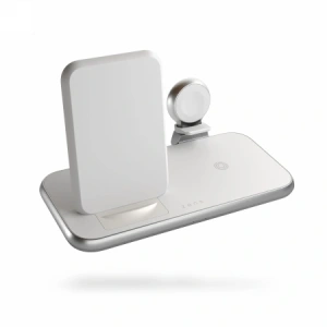Hurtownia GSM - ZENS aluminiu 4in1 Stand încărcător wireless 45W alb - ZENS32 - {ean13} - Hurt