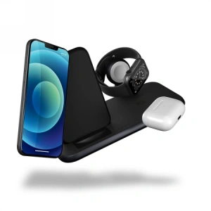 Hurtownia GSM - ZENS aluminiu 4in1 Stand Wireless Charger 45W negru - ZENS33 - {ean13} - Hurt