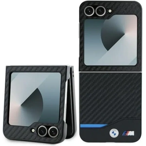 Hurtownia GSM - BMW Samsung Tasche BMHCZF622NBCK Galaxy Z Flip6 Hartschale Carbon Blue Line schwarz/schwarz - BMW682 - {ean13} - Hurt