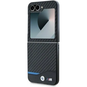 Hurtownia GSM - Etui BMW BMHCZF622NBCK Samsung Galaxy Z Flip6 hardcase Carbon Blue Line czarny/black - BMW682 - {ean13} - Hurt