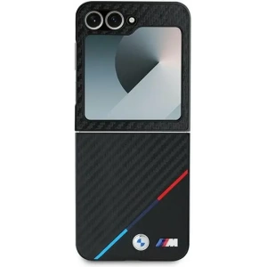 Hurtownia GSM - BMW Samsung Tasche BMHCZF623PUDTK Galaxy Z Flip6 Hartschalenkoffer Carbon Tricolor schwarz/schwarz - BMW683 - {ean13} - Hurt