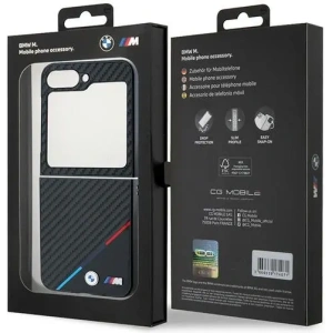 Hurtownia GSM - Etui BMW BMHCZF623PUDTK Samsung Galaxy Z Flip6 hardcase Carbon Tricolor czarny/black - BMW683 - {ean13} - Hurt