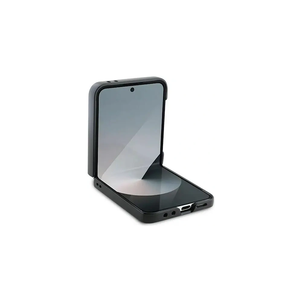 Hurtownia GSM - Guess Samsung Tasche GUHCZF64GMGBR Galaxy Z Flip6 Leder 4G Metall Logo braun/braun - GUE3434 - {ean13} - Hurt
