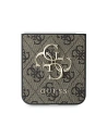 Hurtownia GSM - Guess Samsung Tasche GUHCZF64GMGBR Galaxy Z Flip6 Leder 4G Metall Logo braun/braun - GUE3434 - {ean13} - Hurt