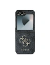 Wholesale Case Guess GUHCZF64GMGGR Samsung Galaxy Z Flip6 Leather 4G Metal Logo black/black - GUE3435 - {ean13} - Hurt