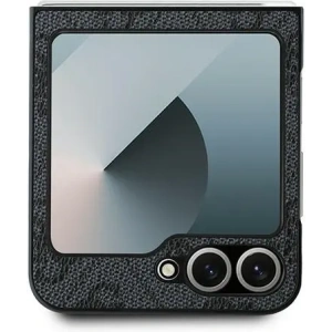 Hurtownia GSM - Etui Guess GUHCZF64GMGGR Samsung Galaxy Z Flip6 Bőr 4G Fém Logó fekete/black - GUE3435 - {ean13} - Hurt