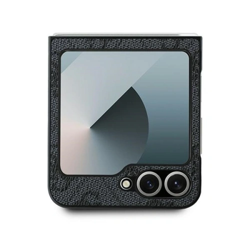 Etui Guess GUHCZF64GMGGR Samsung Galaxy Z Flip6 Leather 4G Metal Logo czarny/black - Galaxy Z Flip 6 - Guess