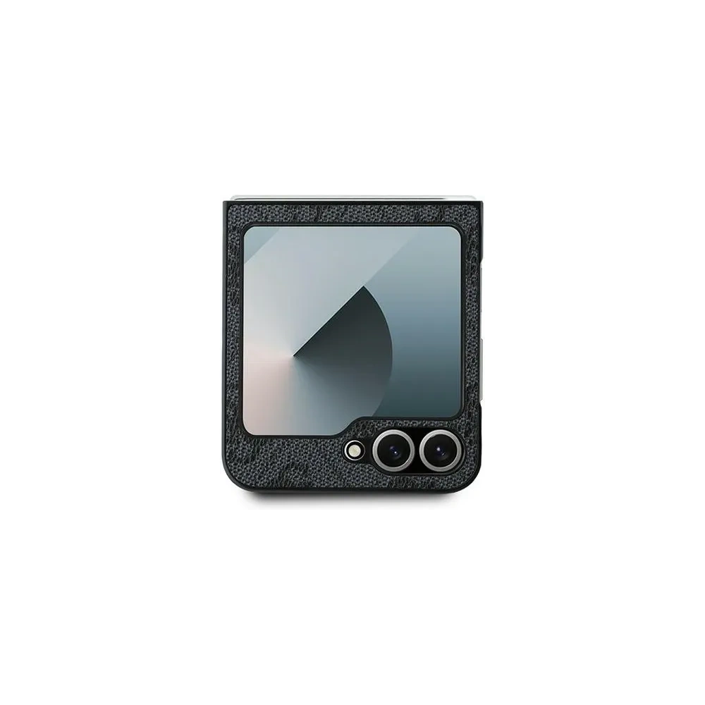 Wholesale Case Guess GUHCZF64GMGGR Samsung Galaxy Z Flip6 Leather 4G Metal Logo black/black - GUE3435 - {ean13} - Hurt