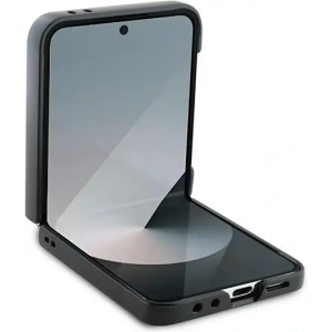 Hurtownia GSM - Etui Guess GUHCZF64GMGGR Samsung Galaxy Z Flip6 Bőr 4G Fém Logó fekete/black - GUE3435 - {ean13} - Hurt