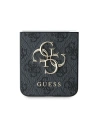 Wholesale Case Guess GUHCZF64GMGGR Samsung Galaxy Z Flip6 Leather 4G Metal Logo black/black - GUE3435 - {ean13} - Hurt