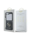 Wholesale Case Guess GUHCZF64GMGGR Samsung Galaxy Z Flip6 Leather 4G Metal Logo black/black - GUE3435 - {ean13} - Hurt