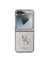 Hurtownia GSM - Guess Samsung Husă GUHCZF64GMGPI Galaxy Z Flip6 Leather 4G Metal Logo roz/roz - GUE3436 - {ean13} - Hurt
