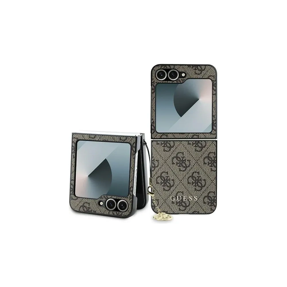 Hurtownia GSM - Guess Samsung Tasche GUHCZF6GF4GBR Galaxy Z Flip6 4G Charme braun/braun - GUE3437 - {ean13} - Hurt