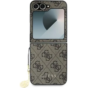 Hurtownia GSM - Etui Guess GUHCZF6GF4GBR Samsung Galaxy Z Flip6 4G Charm barna/brown - GUE3437 - {ean13} - Hurt