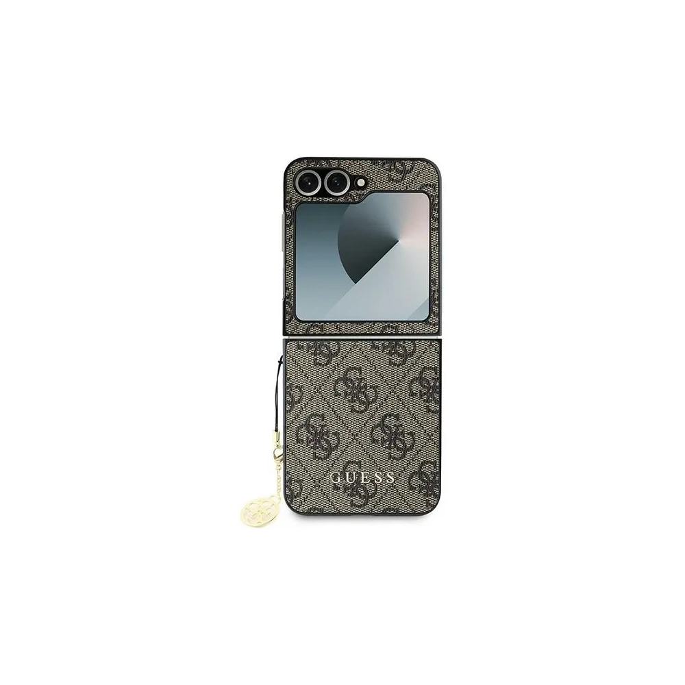 Hurtownia GSM - Guess Samsung Tasche GUHCZF6GF4GBR Galaxy Z Flip6 4G Charme braun/braun - GUE3437 - {ean13} - Hurt