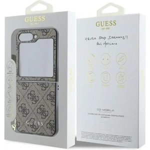 Hurtownia GSM - Etui Guess GUHCZF6GF4GBR Samsung Galaxy Z Flip6 4G Charm barna/brown - GUE3437 - {ean13} - Hurt