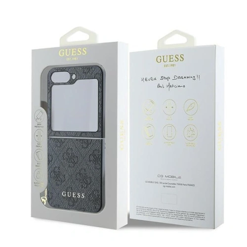 Etui Guess GUHCZF6GF4GGR Samsung Galaxy Z Flip6 4G Charm czarny/black - Galaxy Z Flip 6 - Guess
