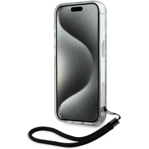 Hurtownia GSM - Karl Lagerfeld Apple Tasche KLHCP15XHZBPKCCU iPhone 15 Pro Max Zebra mit Kordel lila/violett - KLD2129 - {ean13} - Hurt