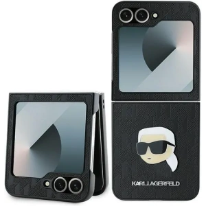 Hurtownia GSM - Karl Lagerfeld Samsung Tasche KLHCZF6PGKSKIHK Galaxy Z Flip6 Saffiano Monogram schwarz/schwarz - KLD2130 - {ean13} - Hurt