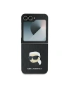 Hurtownia GSM - Etui Karl Lagerfeld KLHCZF6PGKSKIHK Samsung Galaxy Z Flip6 Saffiano Monogram fekete/black - KLD2130 - {ean13} - Hurt
