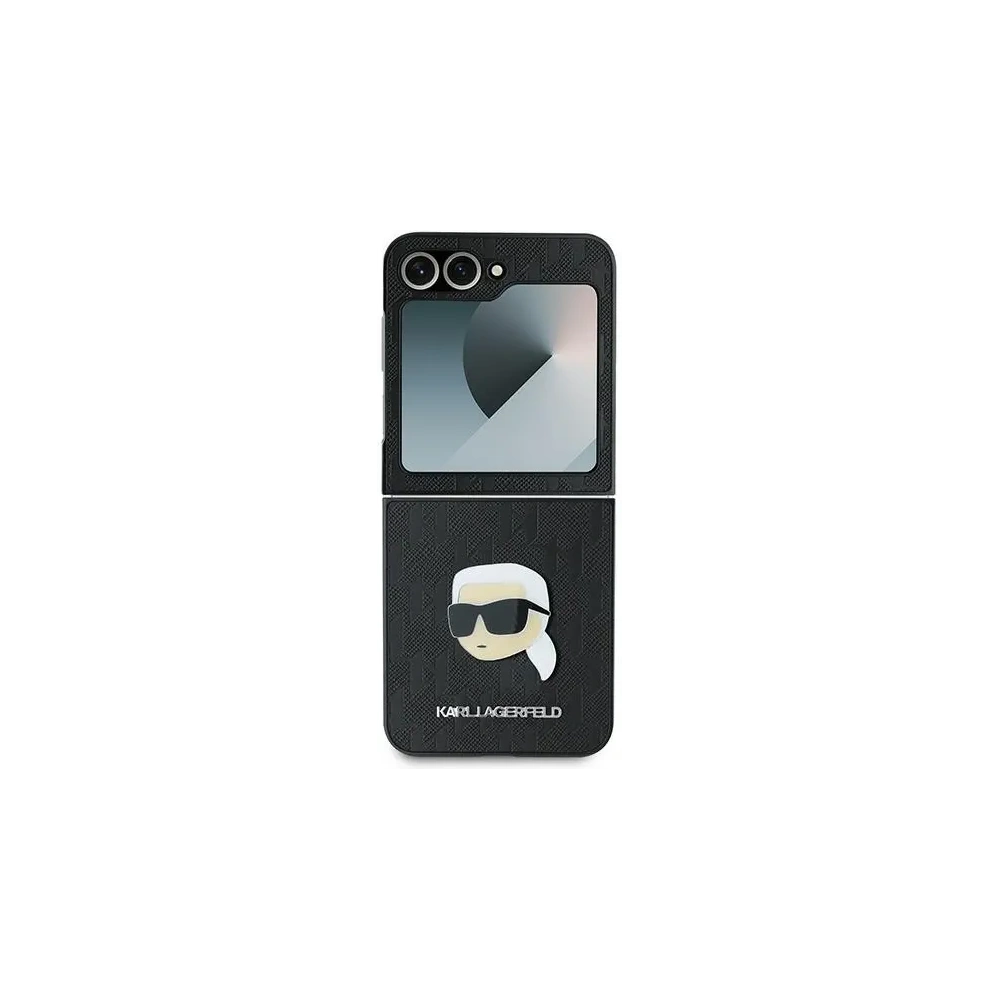 Hurtownia GSM - Karl Lagerfeld Samsung Tasche KLHCZF6PGKSKIHK Galaxy Z Flip6 Saffiano Monogram schwarz/schwarz - KLD2130 - {ean13} - Hurt