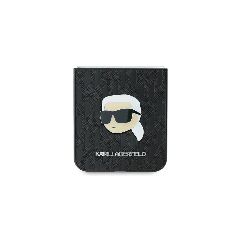 Hurtownia GSM - Karl Lagerfeld Samsung Tasche KLHCZF6PGKSKIHK Galaxy Z Flip6 Saffiano Monogram schwarz/schwarz - KLD2130 - {ean13} - Hurt