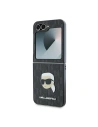 Hurtownia GSM - Etui Karl Lagerfeld KLHCZF6PGKSKIHK Samsung Galaxy Z Flip6 Saffiano Monogram fekete/black - KLD2130 - {ean13} - Hurt