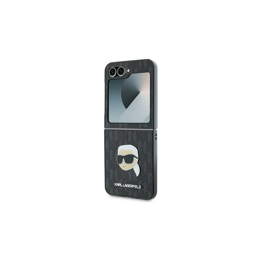 Hurtownia GSM - Karl Lagerfeld Samsung Tasche KLHCZF6PGKSKIHK Galaxy Z Flip6 Saffiano Monogram schwarz/schwarz - KLD2130 - {ean13} - Hurt