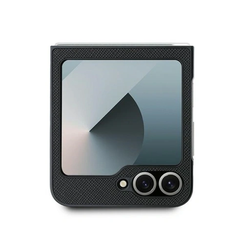 Etui Karl Lagerfeld KLHCZF6SAPKCNPK Samsung Galaxy Z Flip6 Saffiano Metal Pin czarny/black - Galaxy Z Flip 6 - Karl Lagerfeld