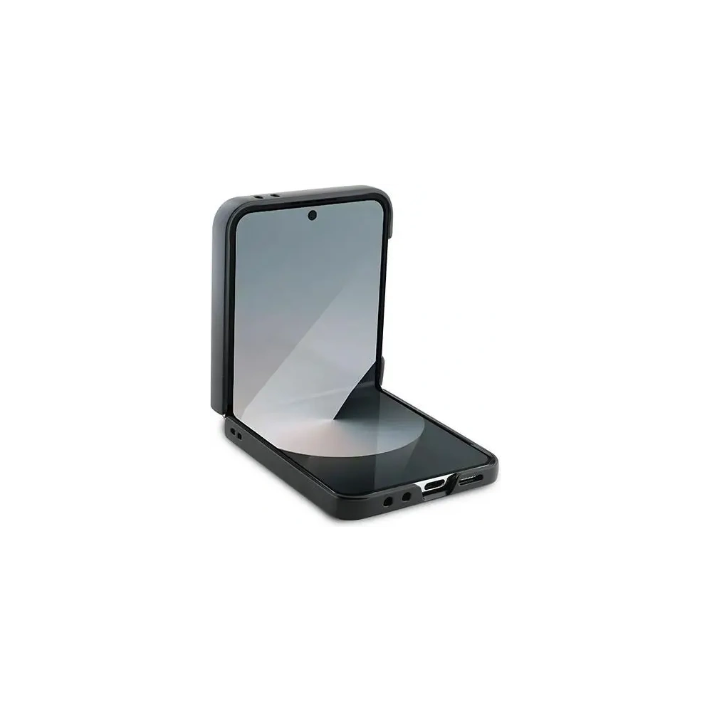 Hurtownia GSM - Karl Lagerfeld Samsung Tasche KLHCZF6SAPKCNPK Galaxy Z Flip6 Saffiano Metall Pin schwarz/schwarz - KLD2131 - {ean13} - Hurt
