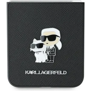 Hurtownia GSM - Etui Karl Lagerfeld KLHCZF6SAPKCNPK Samsung Galaxy Z Flip6 Saffiano Metal Pin czarny/black - KLD2131 - {ean13} - Hurt