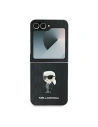Wholesale Case Karl Lagerfeld KLHCZF6SAPKINPK Samsung Galaxy Z Flip6 Saffiano Monogram Iconik Pin black/black - KLD2132 - {ean13} - Hurt