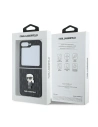 Wholesale Case Karl Lagerfeld KLHCZF6SAPKINPK Samsung Galaxy Z Flip6 Saffiano Monogram Iconik Pin black/black - KLD2132 - {ean13} - Hurt