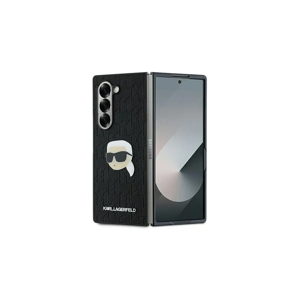 Hurtownia GSM - Etui Karl Lagerfeld KLHCZFD6PGKSKIHK Samsung Galaxy Z Fold6 Saffiano Monogram Head Pin czarny/black - KLD2133 - {ean13} - Hurt