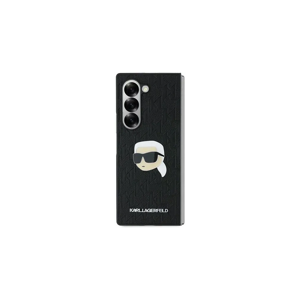 Hurtownia GSM - Etui Karl Lagerfeld KLHCZFD6PGKSKIHK Samsung Galaxy Z Fold6 Saffiano Monogram Head Pin czarny/black - KLD2133 - {ean13} - Hurt