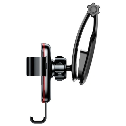 Samochodowy uchwyt grawitacyjny Baseus Metal Age na kokpit (czarny)