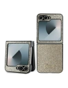 Etui Guess GUHCZF6HGGSHD Samsung Galaxy Z Flip6 4G Glitter Script arany