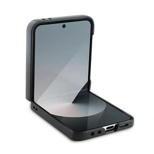 Etui Guess GUHCZF6HGGSHD Samsung Galaxy Z Flip6 4G Glitter Script złoty - Galaxy Z Flip 6 - Guess