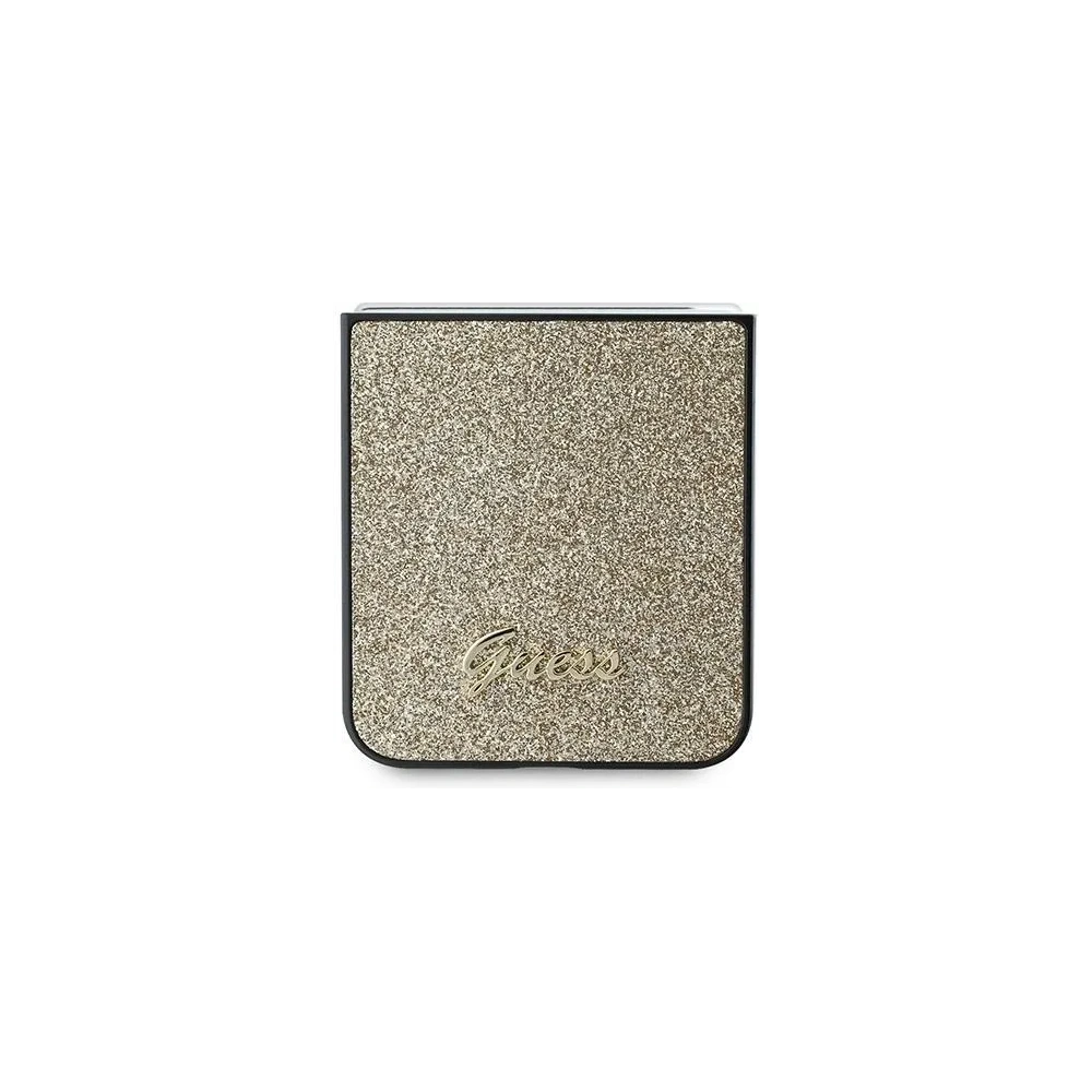 Wholesale Case Guess GUHCZF6HGGSHD Samsung Galaxy Z Flip6 4G Glitter Script gold - GUE3439 - {ean13} - Hurt