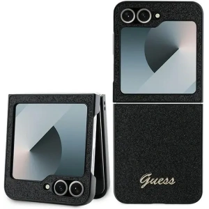 Hurtownia GSM - Guess Samsung Tasche GUHCZF6HGGSHK Galaxy Z Flip6 4G Glitter Script schwarz - GUE3440 - {ean13} - Hurt