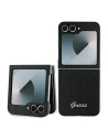 Hurtownia GSM - Guess Samsung Tasche GUHCZF6HGGSHK Galaxy Z Flip6 4G Glitter Script schwarz - GUE3440 - {ean13} - Hurt
