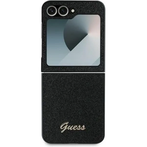 Wholesale Case Guess GUHCZF6HGGSHK Samsung Galaxy Z Flip6 4G Glitter Script black - GUE3440 - {ean13} - Hurt