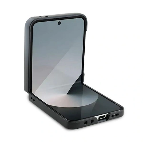 Etui Guess GUHCZF6HGGSHK Samsung Galaxy Z Flip6 4G Glitter Script czarny - Galaxy Z Flip 6 - Guess