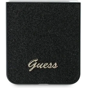 Hurtownia GSM - Etui Guess GUHCZF6HGGSHK Samsung Galaxy Z Flip6 4G Glitter Script fekete - GUE3440 - {ean13} - Hurt